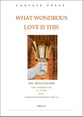 What Wondrous Love Is This?  Handbell sheet music cover